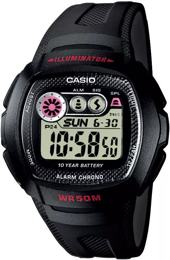Casio Sport Unisex Watch W-210-1C