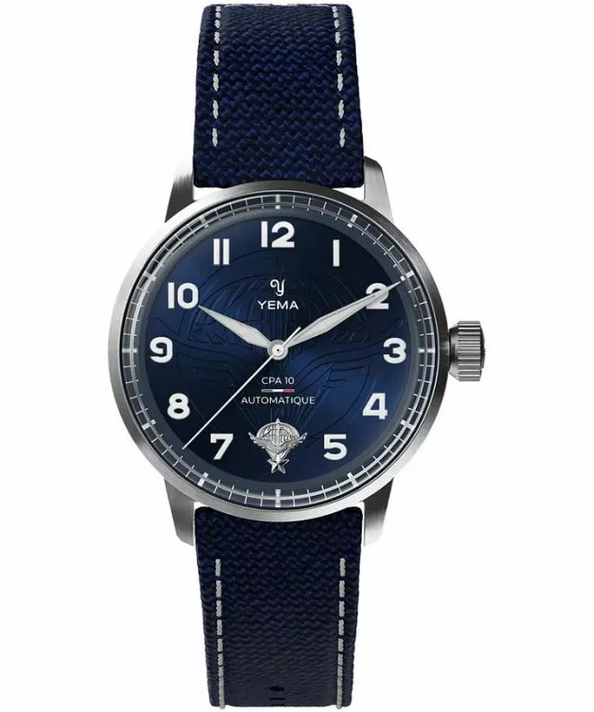 Yema Flygraf Automatic Titanium gents watch 64.25.10.05.TN.D5