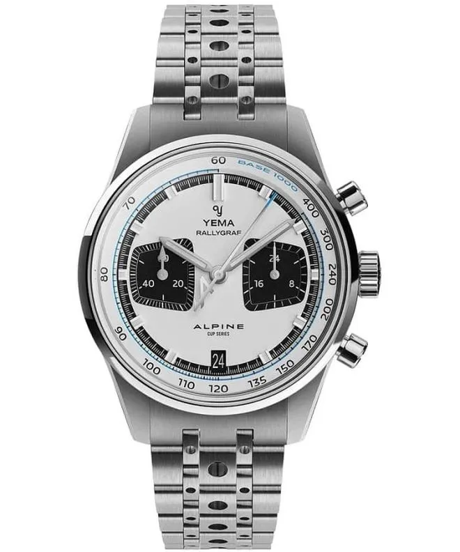 Yema Rallygraf Alpine Cup Series Chronograph gents watch YMHF1589ALP-BM