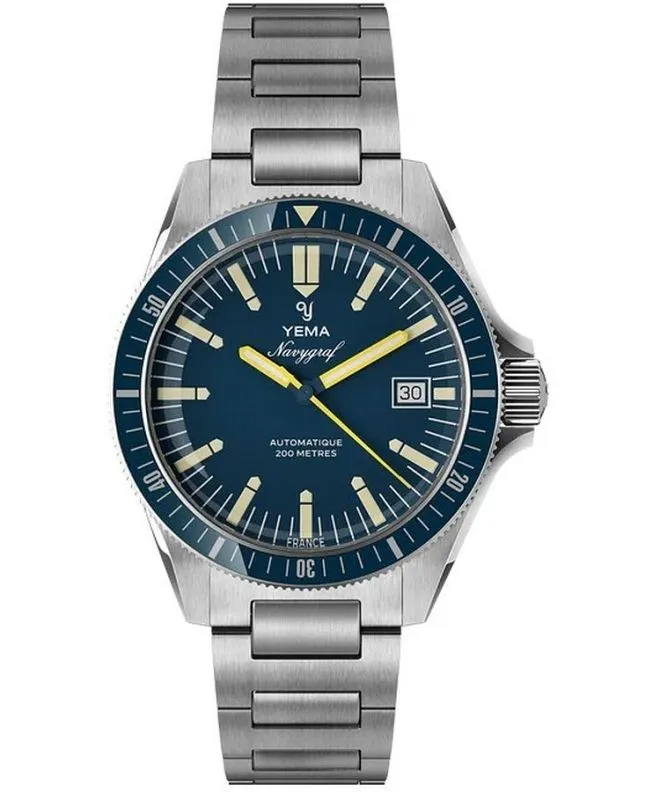 Yema Navygraf Heritage Automatic gents watch YNAV25-GM