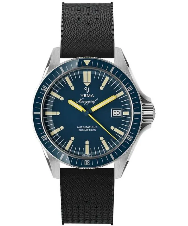 Yema Navygraf Heritage Automatic gents watch YNAV25-GTP