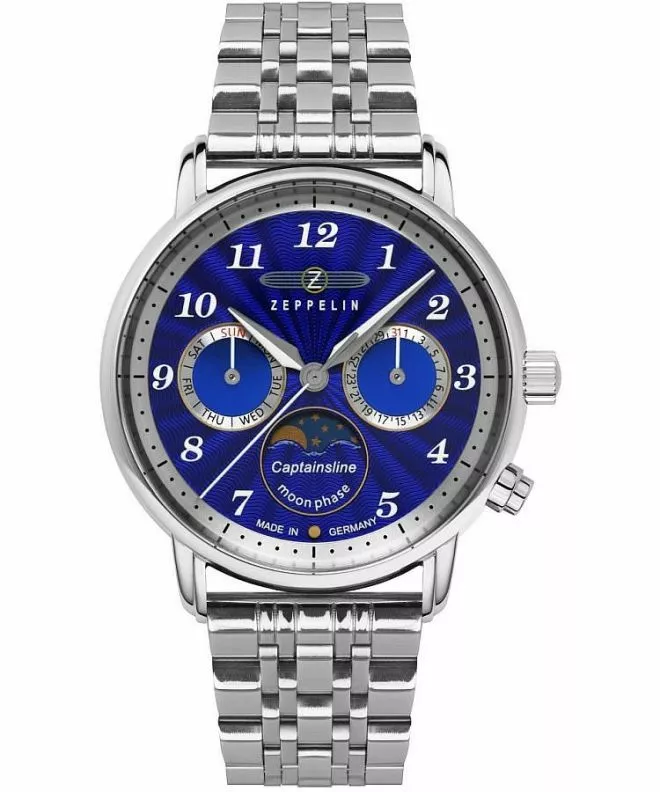 Zeppelin LZ 14 Marine unisex watch 8639-3M-3 (86393M3)