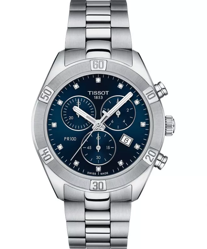 Tissot PR 100 Sport Chic Chronograph Ladies Watch T101.917.11.046.00 (T1019171104600)