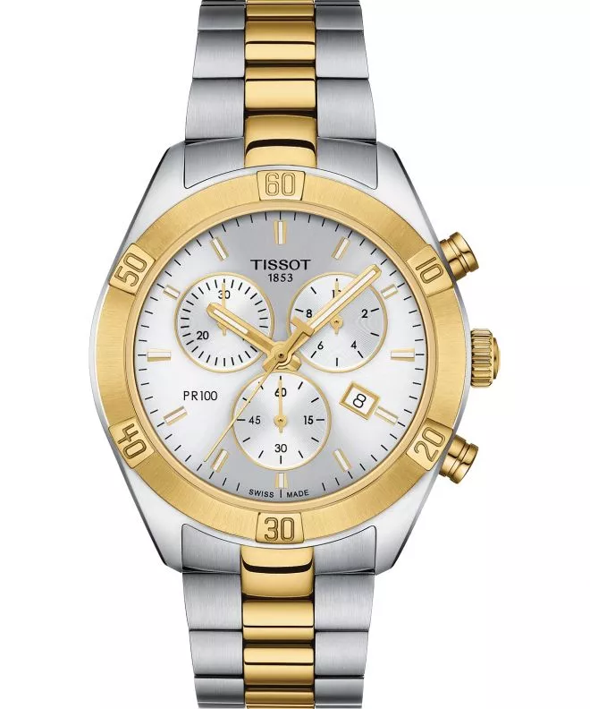 Tissot PR 100 Sport Chic Chronograph Ladies Watch T101.917.22.031.00 (T1019172203100)