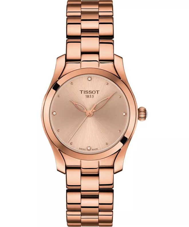 Tissot T-Wave Diamonds Women's Watch T112.210.33.456.00 (T1122103345600)