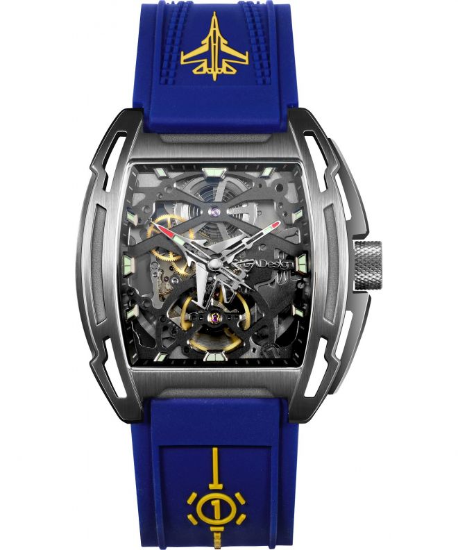Ciga Aircraft Carrier Skeleton Limited Edition Men's Watch Z061-IPTI-W5BU