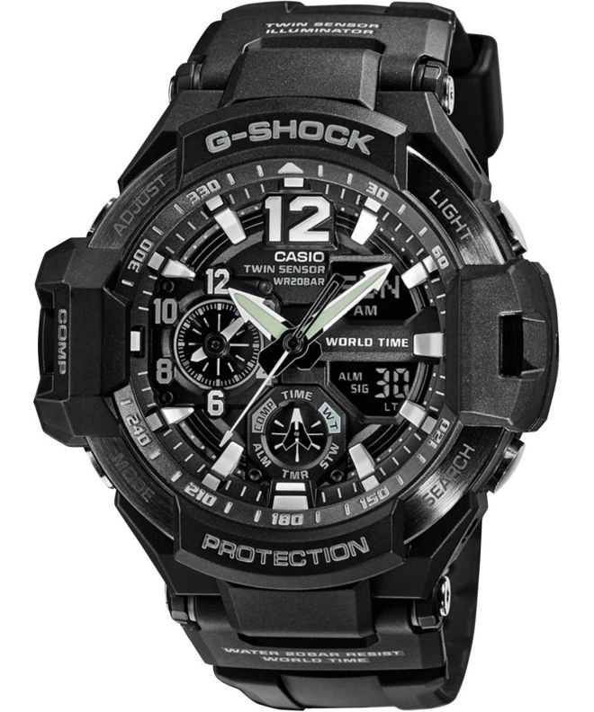 G-SHOCK Casio Gravitymaster gents watch GA-1100-1AER