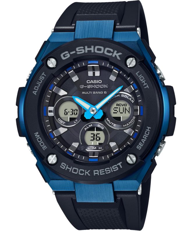 G-SHOCK Casio G-Steel Solar Waveceptor gents watch GST-W300G-1A2ER