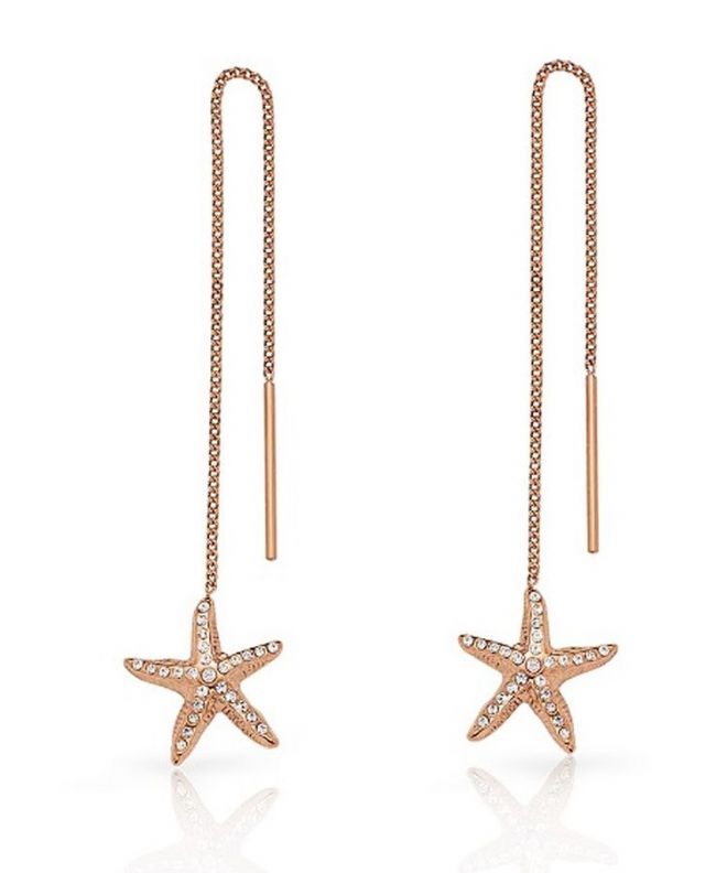 Paul Hewitt Sea Star Eardrop Rose Gold earrings