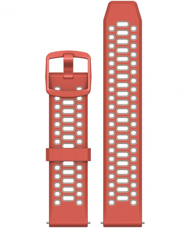Coros Apex 42mm / Pace 2 Silicone Red 20 mm Strap