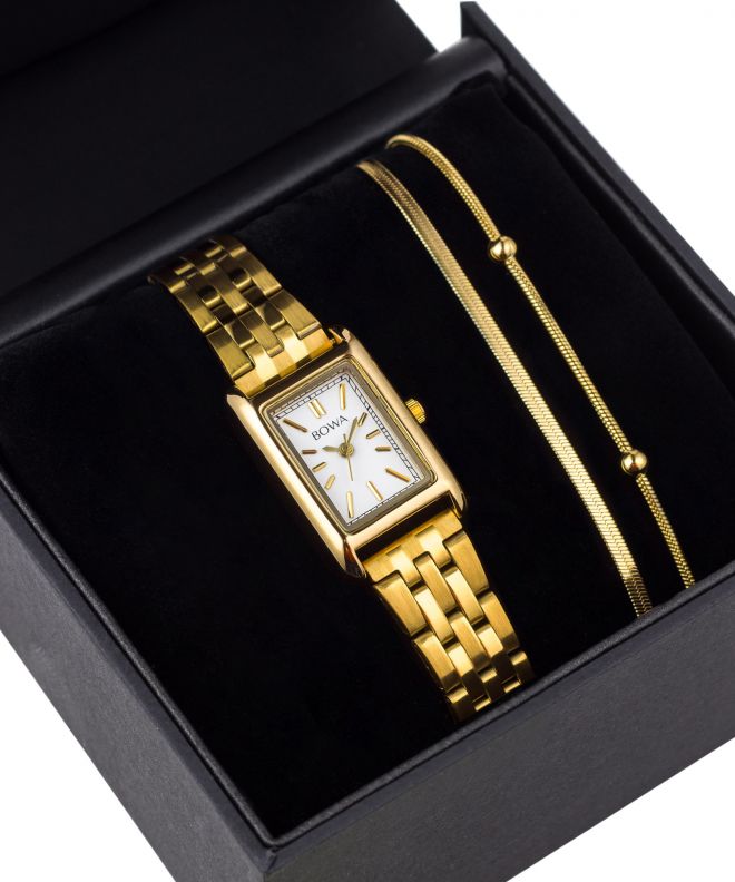 BOWA Paris White-Gold Steel 20 Gift Set ladies watch PS194-54-144S-419-01