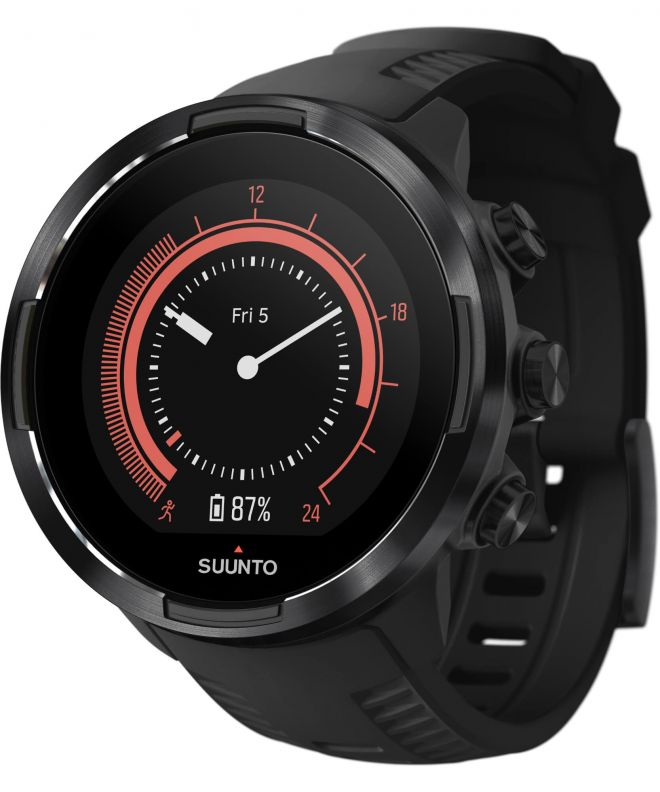 Suunto 9 Baro All Black Wrist HR Watch SS050019000