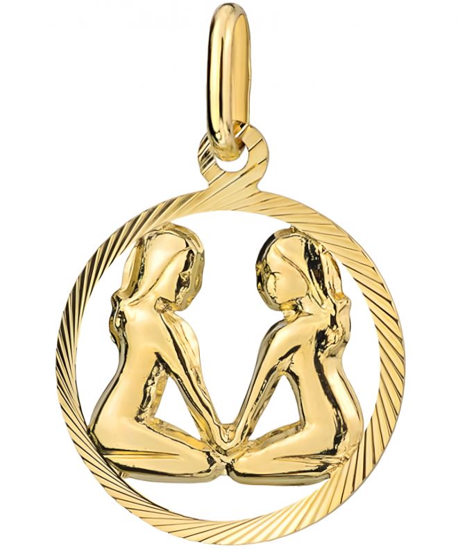 Bonore - Gold 585 - Twins pendant