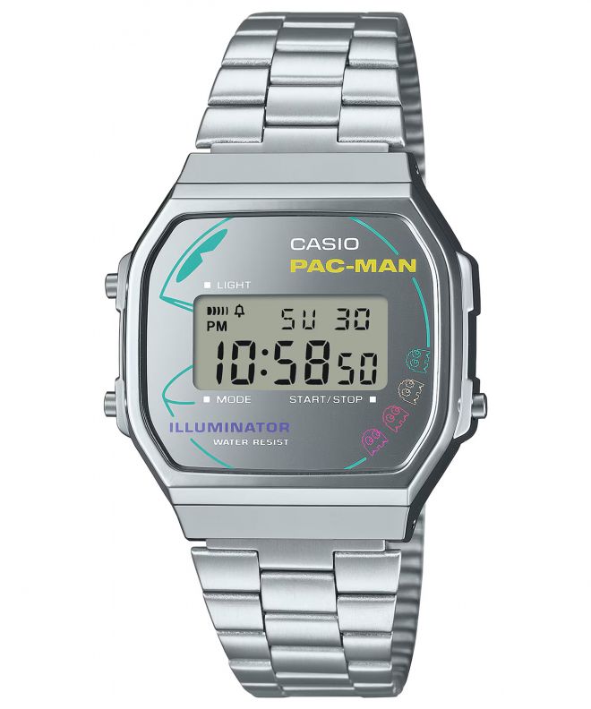 Casio Vintage Collection x Pac Man watch A168WEPC-7AER