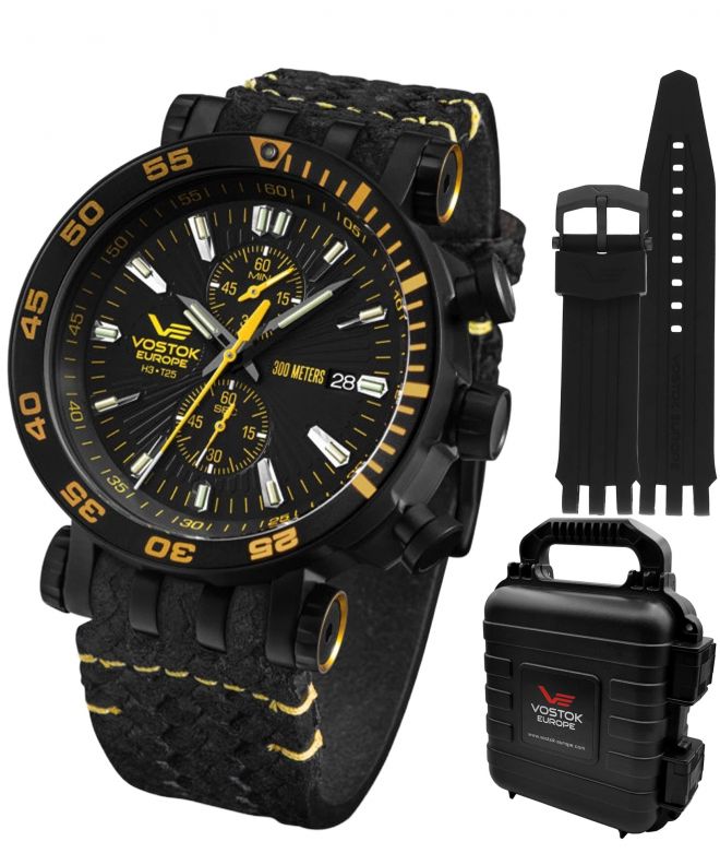 Vostok Europe Energia Rocket Automatic Men's Watch Limited Edition VK61-575C589