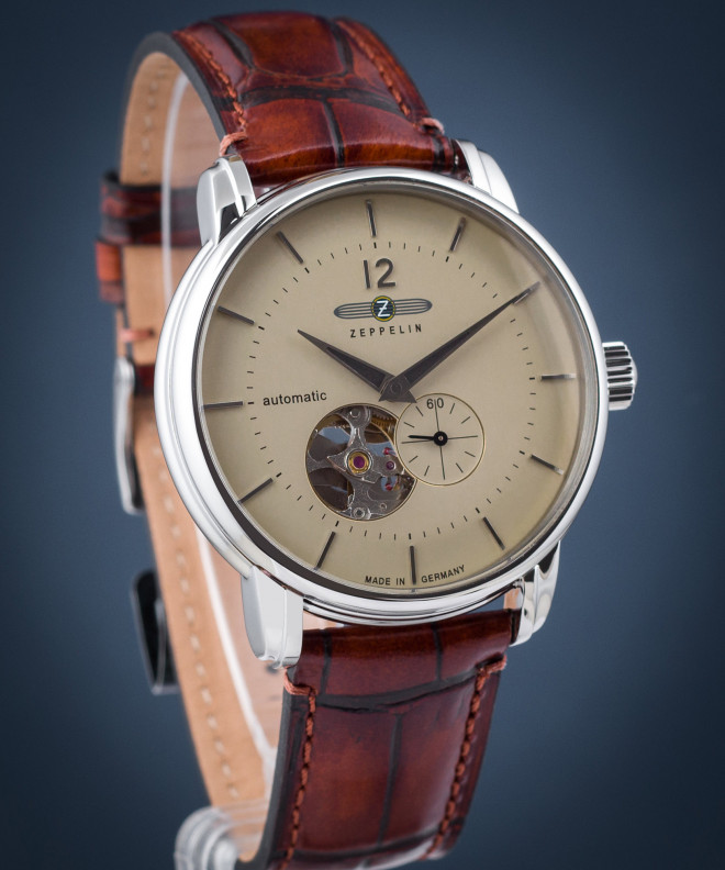 Zeppelin LZ120 Open Heart Automatic  watch 8166-1