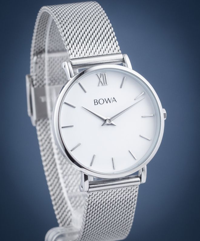 BOWA London White Silver 33 Women's Watch LO332-25-165M