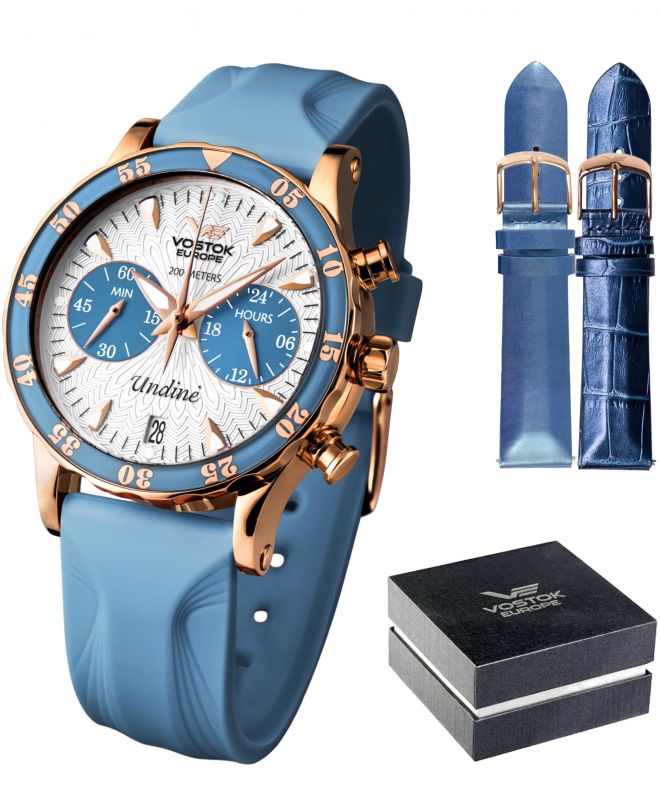 Vostok Europe Undine Chronograph Women's Watch Limited Edition VK64-515B527