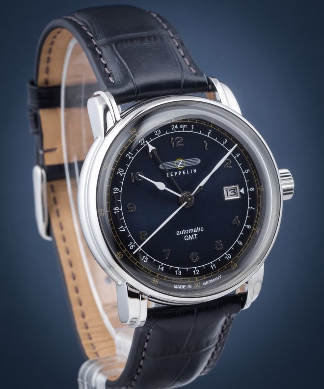Zeppelin Lz126 Los Angeles GMT Automatic watch 7668-3