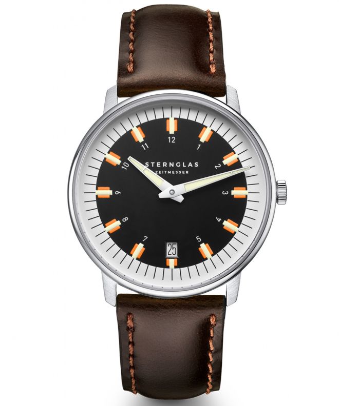 Sternglas Egor Black Silver watch S01-EG03-BR03