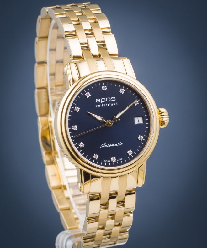 Epos Ladies Diamonds Automatic Women's Watch 4390.152.22.86.32