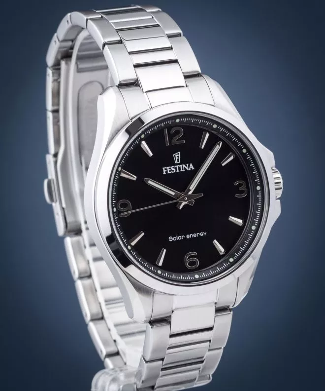 Festina F20656/4 - Solar Energy Black Petite Watch •