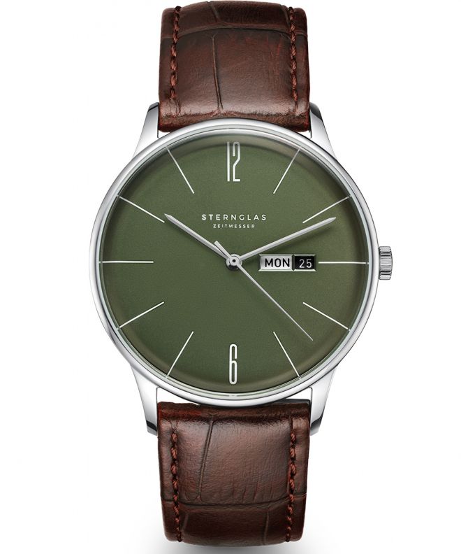 Sternglas Berlin Olive Green  watch S01-BE08-HE05