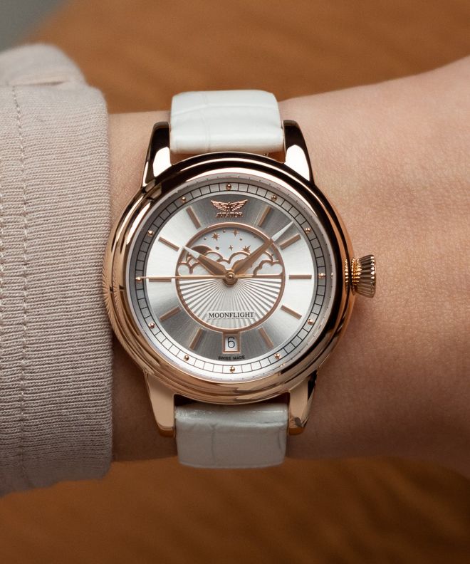 Aviator Douglas Moonflight ladies watch V.1.33.2.251.4