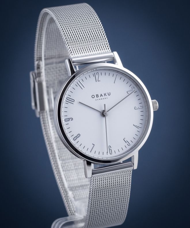 Obaku Brink Lille-Steel watch V248LXCIMC