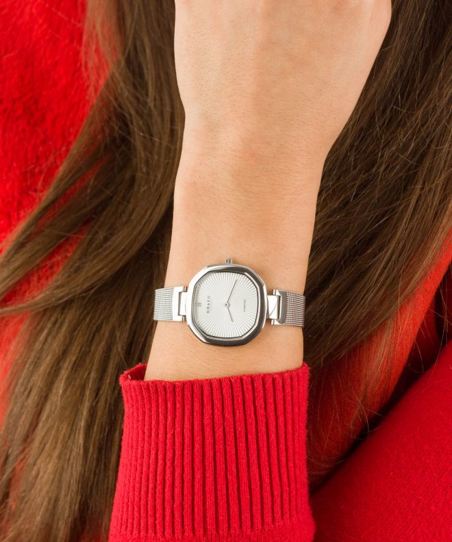 Obaku Note Onyx Steel 42mm Watch - V285GXCBMC