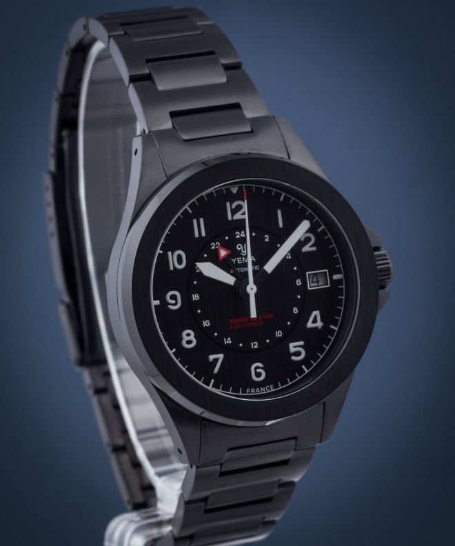 Yema Flygraf French Air & Space Force GMT Limited Edition gents watch YAA21-3AMS