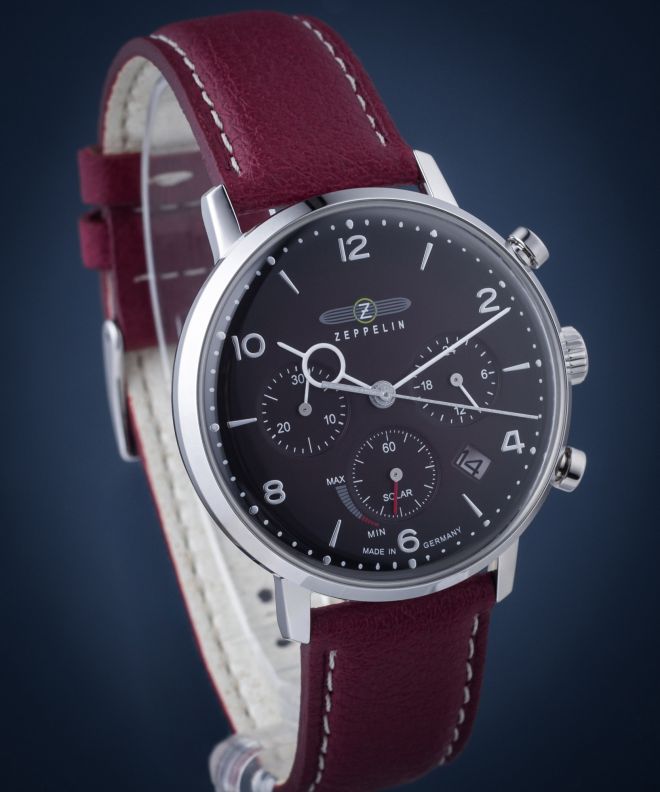 Zeppelin Hindenburg Solar watch 8086-2-N
