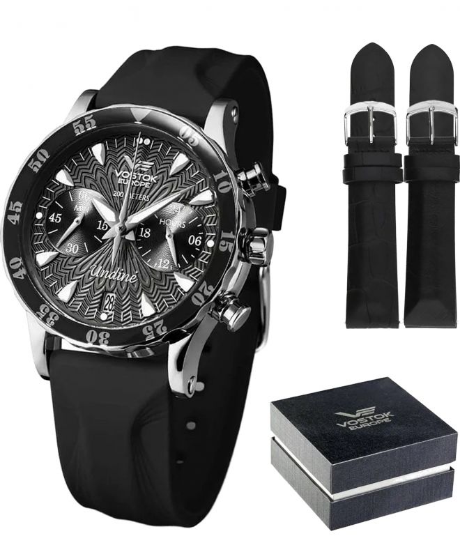 Vostok Europe Undine Chronograph Women's Watch Limited Edition VK64-515A523