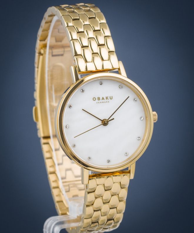 Obaku Brink Lille Perlemor Cider  watch V248LXGWSG