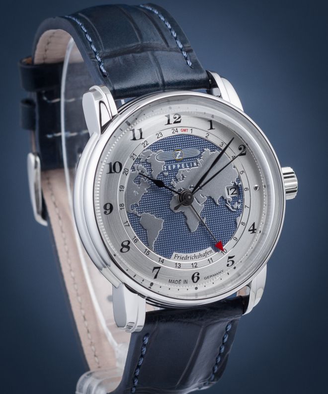 Zeppelin Friedrichshafen Automatic GMT watch 8596-3