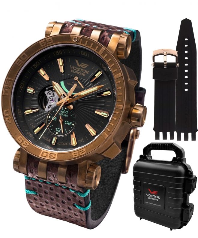 Vostok Europe Energia Rocket Bronze Automatic Men's Watch Limited Edition YN84-575O540