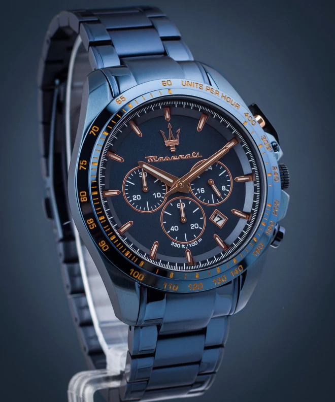 Traguardo - Edition Blue Chronograph R8873612054 • Watch Maserati