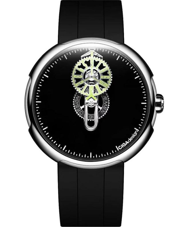 Ciga Design Time Cipher Automatic Skeleton gents watch T021-SISI-6B