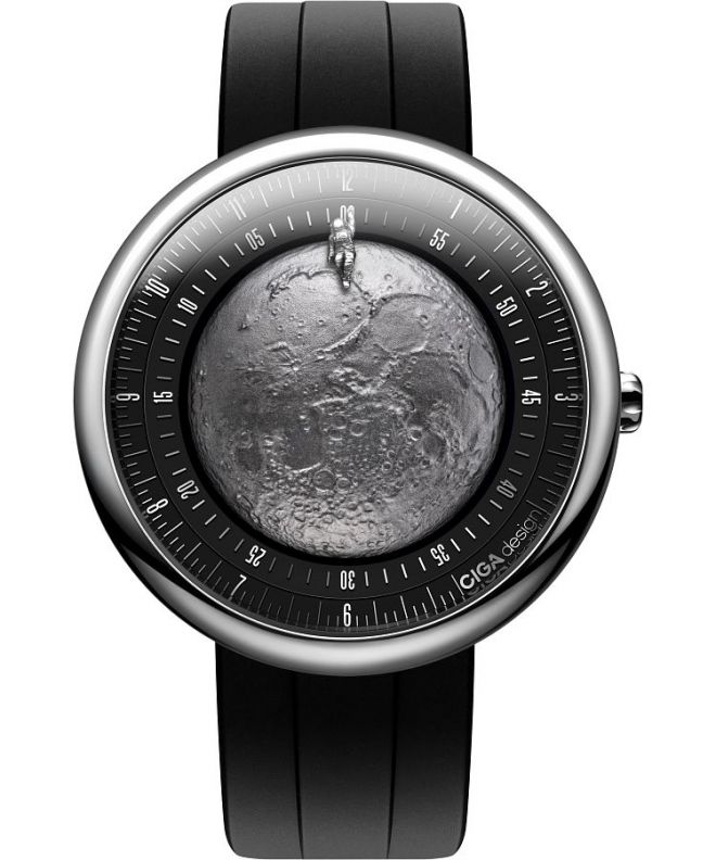 Ciga Design U Series Moon Walker Automatic Titanium gents watch GPHG 2021 U055-TIGR-6B