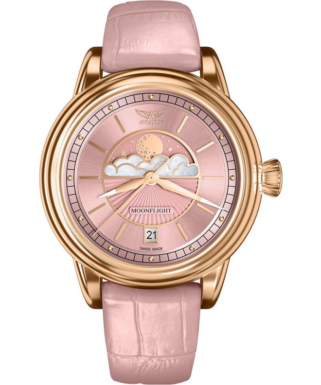 Aviator Moonflight Women's Watch V.1.33.2.258.4