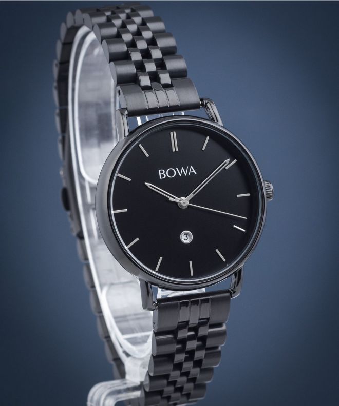 BOWA Milan Black-Silver Tone Steel 34 watch MI341-15-161S
