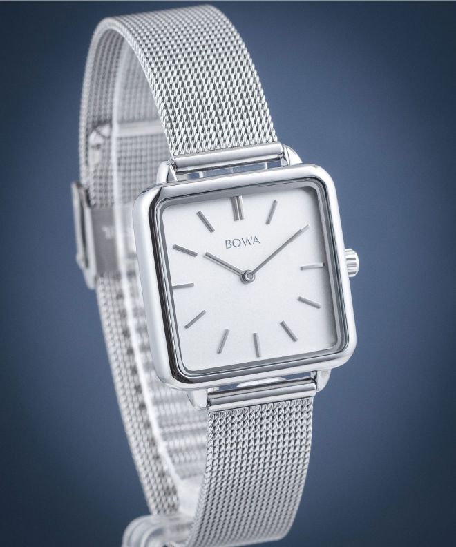 BOWA Vienna White Silver Mesh 29 watch VI295-25-165M