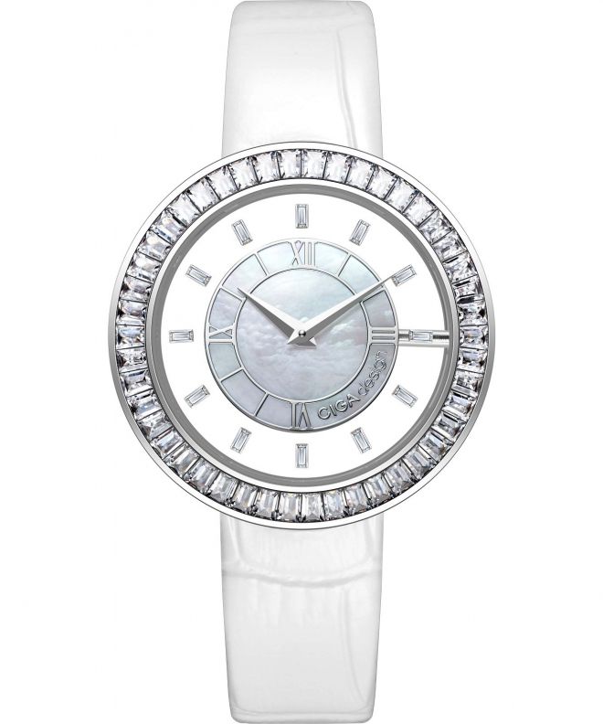 Ciga Design D Series SPARKLE watch D022-SIWH-1WH