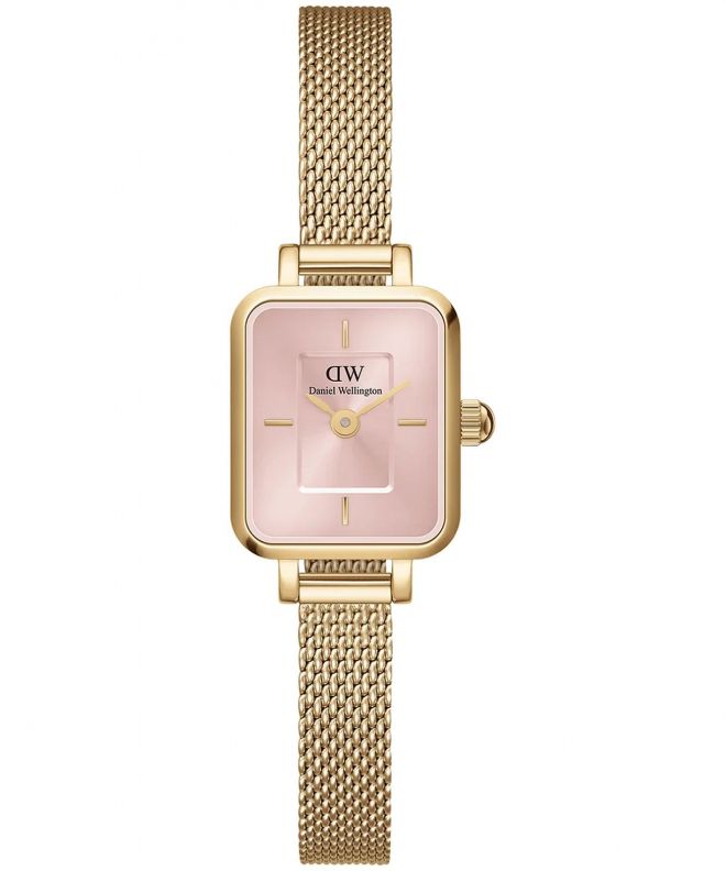 Daniel Wellington Quadro Mini Evergold Blush 15 ladies watch DW00100655