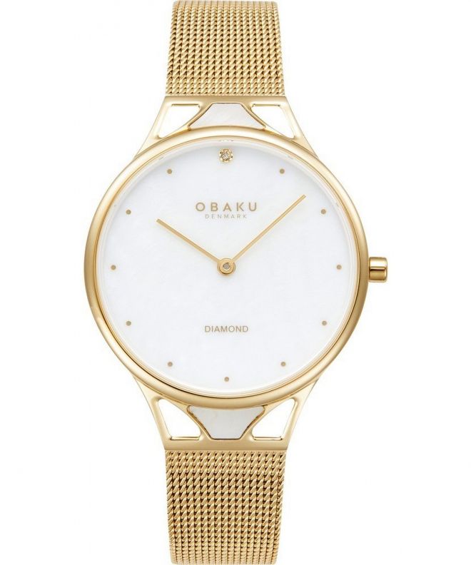 Obaku Diamond watch V302LXGWMG