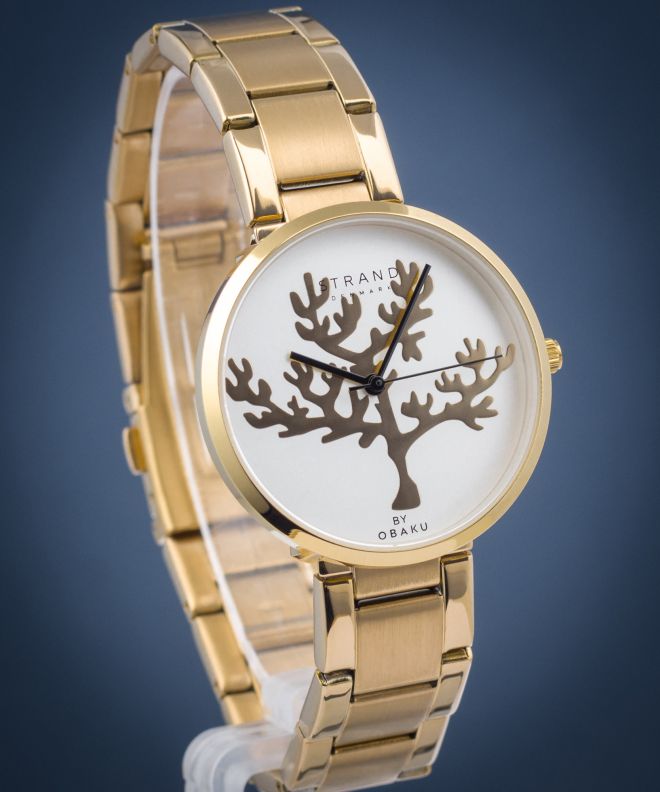 Strand by Obaku Coral ladies watch S700LXGISG-DCR