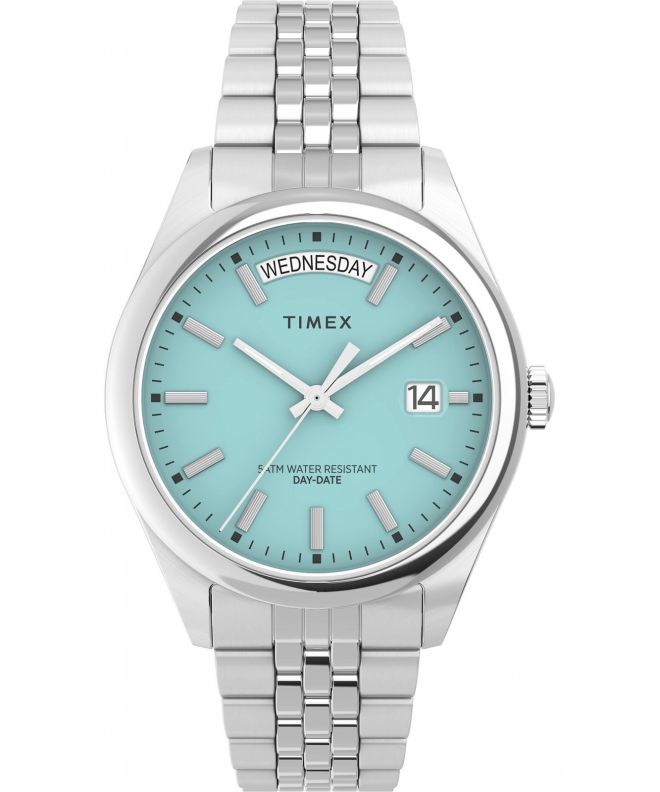 Timex Legacy Day and Date Tiffany Blue watch TW2V68400