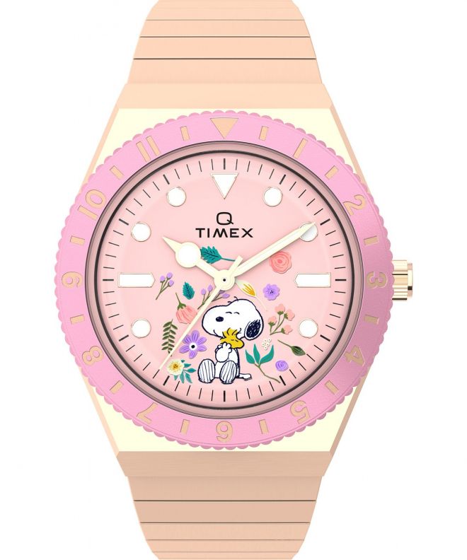Timex X Peanuts® Q Timex® In Bloom watch TW2W83800