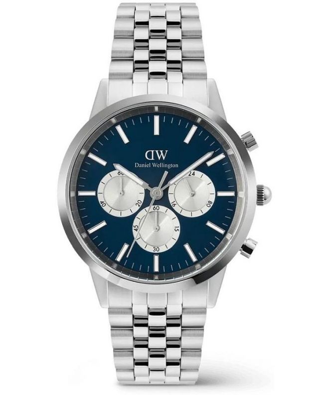 Daniel Wellington Iconic Arch 5-Link Arctic Panda Chronograph unisex watch DW00100874