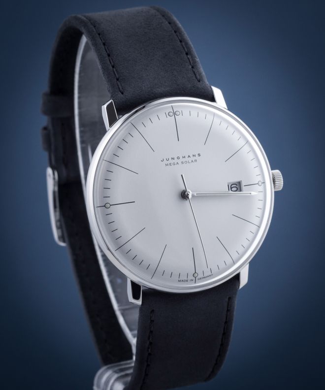 Junghans max bill MEGA Solar Radio-Controlled unisex watch 059/2020.02